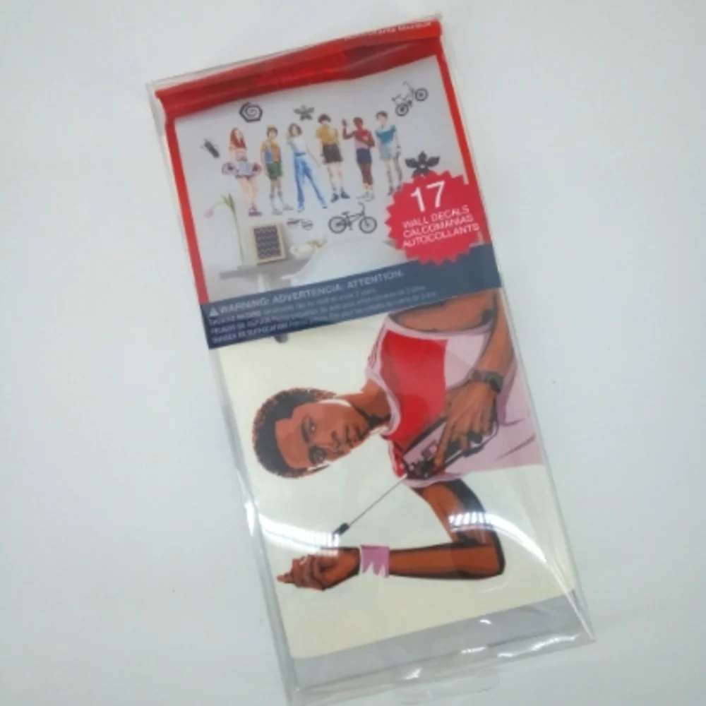 NIB Stranger Things 2019 Season 3 Wall Decals 17 Piece Set Roommates Decor Teen